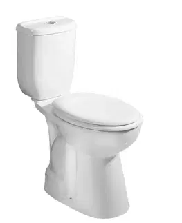 Záchody SAPHO - HANDICAP WC kombi misa zvýšená 36,3x67,2cm, spodný odpad BD301.410.00