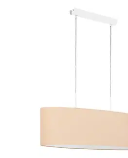 Svietidlá EGLO 97563 - Luster na lanku PASTERI-P 2xE27/60W/230V 97563