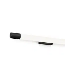 Kúpeľňové zrkadlá Philips - Kúpeľňové osvetlenie zrkadla ROVER LED/10W/230V IP44 čierna 8720169300217