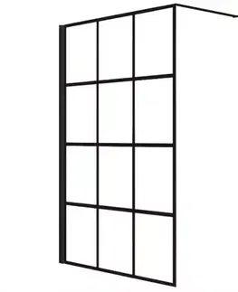 Sprchy WALK-IN Sprchová stena Walk-In Metro 130x195 black