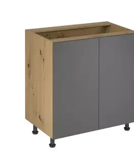Kuchynské skrinky stojace Skrinka do kuchyne Langen d80 grey