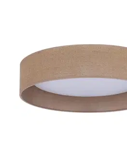 Svietidlá  - LED Stropné svietidlo ROLLER LED/24W/230V svetlo pr. 45 cm hnedá 600903