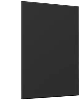 Kuchynské skrinky Čelo skrinky Luxeo F16-D100N tenký rám black