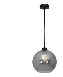 Svietidlá  Luster na lanku SOFIA 1xE27/60W/230V čierna MLP6577