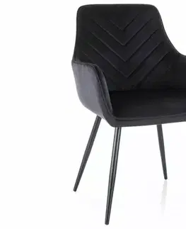 Jedálenské stoličky a kreslá Stolička Fig Velvet