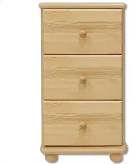 Komody do spálne Komoda z Borovice KD108 surová