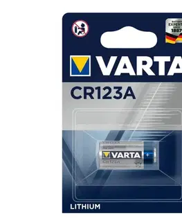 Predlžovacie káble Varta 6205 - 1 ks Lítiová batéria PHOTO CR123A 3 V 6205301401