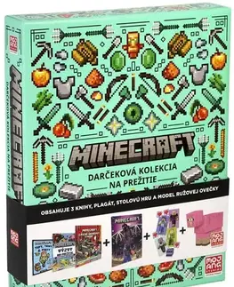 Pre deti a mládež - ostatné Minecraft - Darčeková kolekcia na prežitie - Kolektív autorov