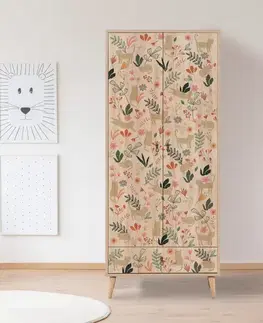Šatňové skrine Šatníková skriňa City Gardrop Cat