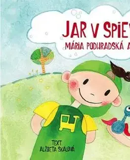 Leporelá, krabičky, puzzle knihy Jar v Spievankove - Alžbeta Skálová