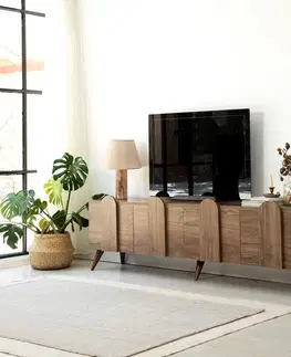 TV stolíky TV stolík New Line - Walnut v2