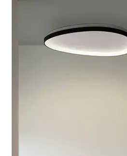 Svietidlá Ideal Lux - LED Stm stropné svietidlo GEMINI LED/42W/230V pr. 81 cm CRI 90 čierna 328980