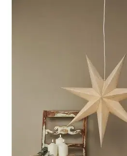 Vianočné dekorácie Eglo 411576 - Vianočná dekorácia ÉTOILE hviezda 35 cm béžová 411576