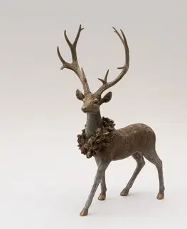 Vianočné dekorácie Figúrka Noble Stag 72 cm