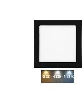 Svietidlá  LED-WSQ-CCT/12W/CR- LED Podhľadové svietidlo RAFA LED/12W/230V IP44 čierna LED-WSQ-CCT/12W/CR