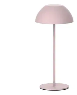 Lampy  LED Stmievateľná stolná lampa TANZANIA LED/1,8W/5V USB 1800 mAh IP44 ružová 329943