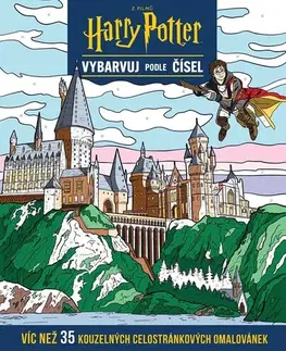 Kreslenie, maľovanie Vybarvuj podle čísel: Harry Potter - Thunder Bay Press