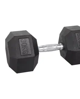 Činky Šesťhranná činka inSPORTline Hexsteel 30 kg