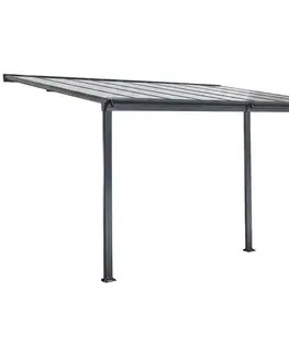 Záhradné slnečníky a doplnky Avenberg Hliníková pergola Avesta BW8, 5 x 3 m