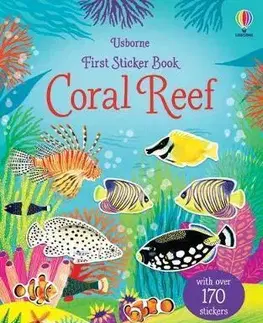 Nalepovačky, vystrihovačky, skladačky First Sticker Book Coral reef - Kristie Pickersgill,Mariona Cabassa