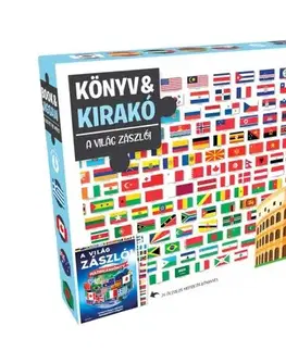 Pre deti a mládež - ostatné A világ zászlói - Könyv & Kirakó