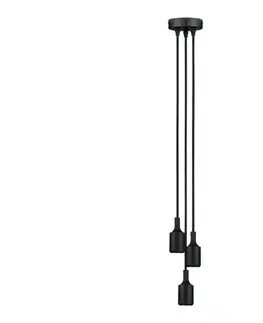 Predlžovacie káble Paulmann 50382 - 3xE27/60W Napájací kábel KETIL 230V 50382
