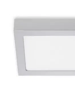 Svietidlá Briloner 7123-414 - LED Stropné svietidlo FIRE LED/12W/230V strieborná 7123-414
