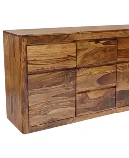 Komody Komoda Tina 160x90x45 indický masív palisander