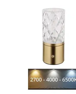 Lampy Globo 21010M - LED Stmievateľná stolná lampa LUNKI LED/2,5W/3,7V 21010M