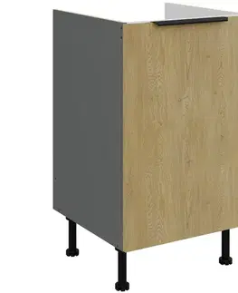 Kuchynské skrinky stojace Kuchynská skrinka Cremona Ant 50zl 1f Bb