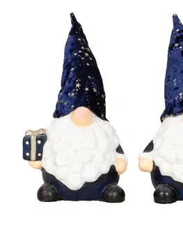 Vianočné dekorácie MAKRO - Santa škriatok 28cm rôzne druhy