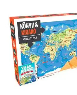 Atlasy sveta, rodinné atlasy Világatlasz - Könyv & Kirakó