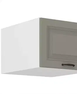 Kuchynské skrinky visiace Kuchynská skrinka Stilo claygrey/biela 50 Nagu-36 1F