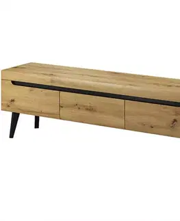 Sektorový nábytok TV stolík Nordi NRTV160 dub artisan