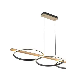 Svietidlá Zuma Line MD3913-3-3BWLT - LED Luster na lanku ALMERIA LED/35W/230V MD3913-3-3BWLT