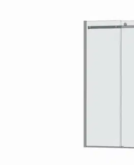 Sprchovacie kúty HOPA - Sprchové dvere BELVER GRAFIT NEW - Farba rámu - Grafit, Rozmer A - 140, Smer zatvárania - Univerzálny Ľavé / Pravé, Výplň - Číre bezpečnostné sklo - 8 mm BCBELV14GCN