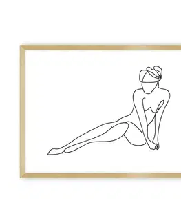 Obrazy Plagát Figure Line II
