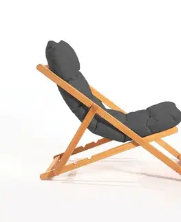 Záhradné lehátka Garden Chair My006 - Grey