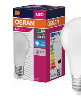 LED osvetlenie LED žiarovka A60 E27/8W/230V 6500K - Osram 4099854109829