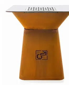 Záhradné grily G21 Grilovacie ohnisko G21 Montana corten
