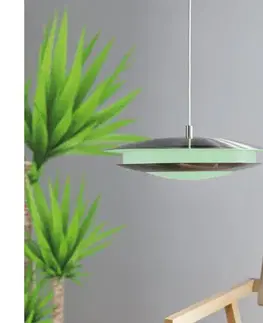 Svietidlá Eglo 98043 - LED RGBW Stmievateľný luster na lanku MONEVA LED/18W/230V 98043