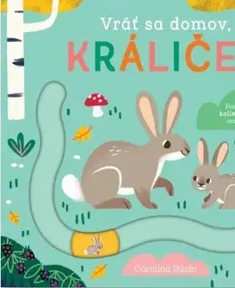Leporelá, krabičky, puzzle knihy Vráť sa domov, králiček