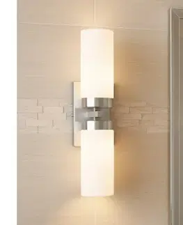 Kúpeľňové zrkadlá BRILAGI - Kúpeľňové nástenné svietidlo RAY 2xE14/40W/230V IP44 7816-BRI