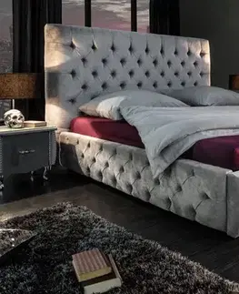 Postele Chesterfield posteľ PALLAS Dekorhome