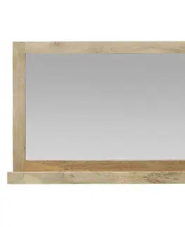 Zrkadlá Zrkadlo Hina 120x80 indický masív mango