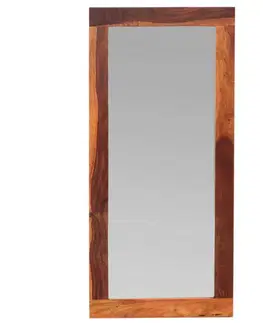 Zrkadlá Zrkadlo Gani 60x130 z indického masívu palisander