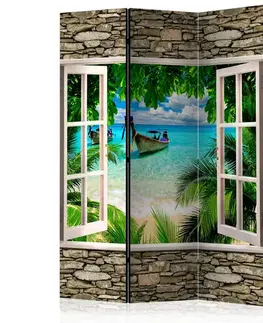 Paravány Paraván Tropical Beach Dekorhome