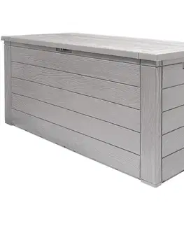 Záhradné úložné boxy Záhradný úložný box D8981 sivá Dekorhome