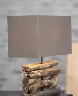 Osvetlenie Stolová lampa BAMAKO Dekorhome