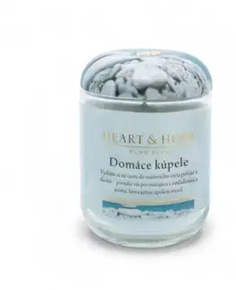 Veľká sviečka Albi Veľká sviečka Heart & Home Domáce kúpele, 340g